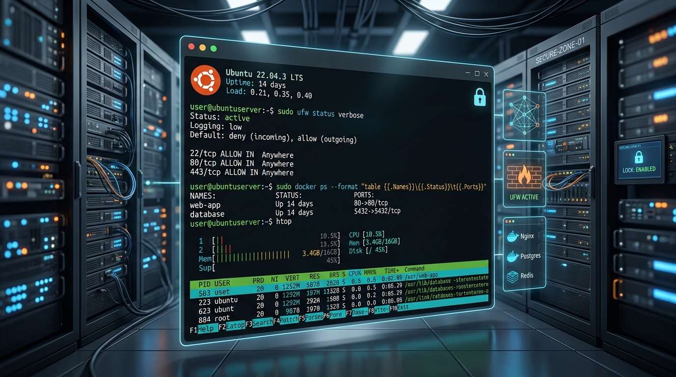 Настройка VPS сервера на Ubuntu Linux